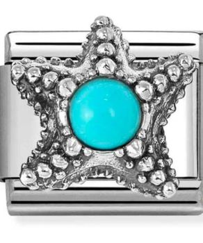 Charms NOMINATION Rozgwiazda z turkusem Silver 925.jpg